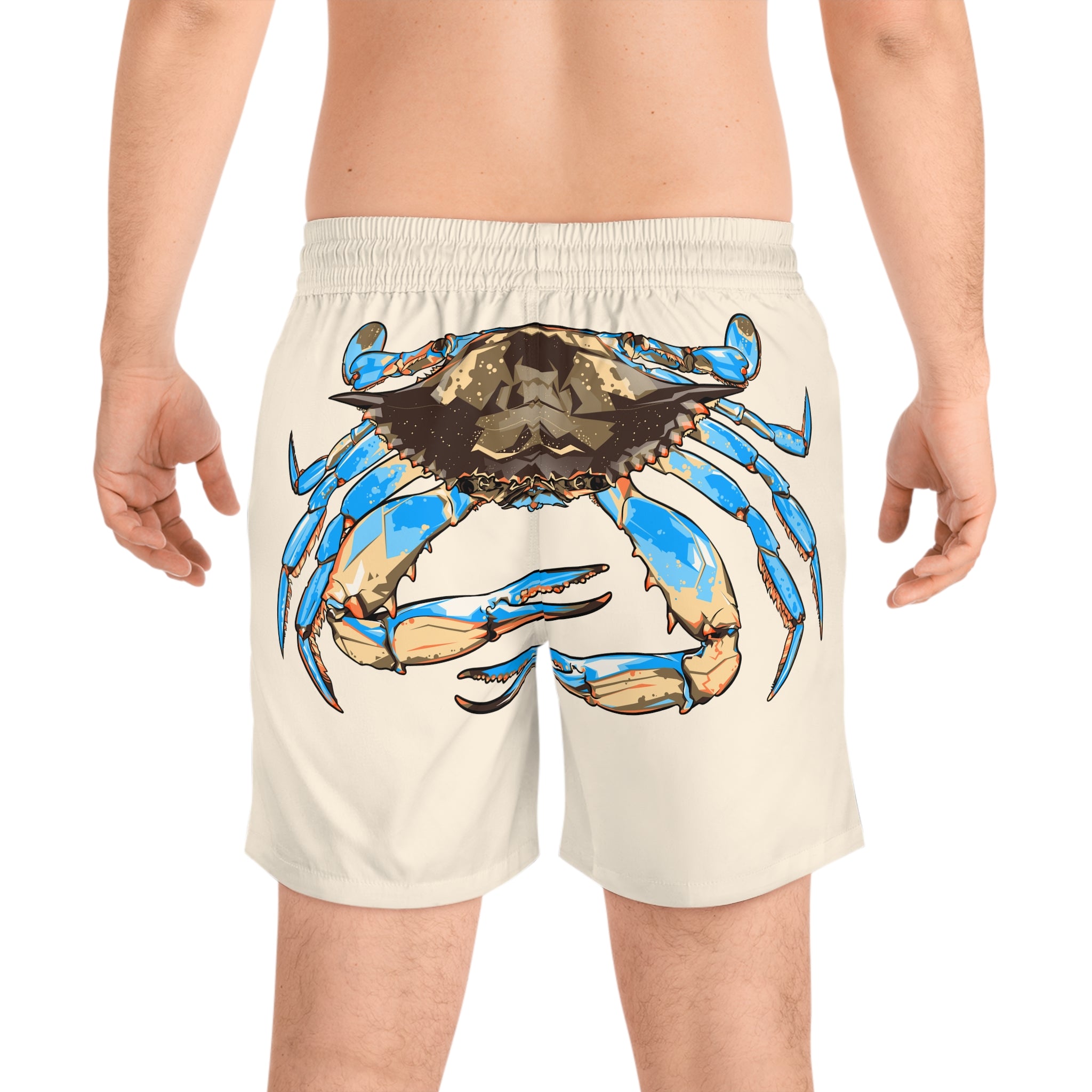 Blue Crab Graphic Swim Shorts