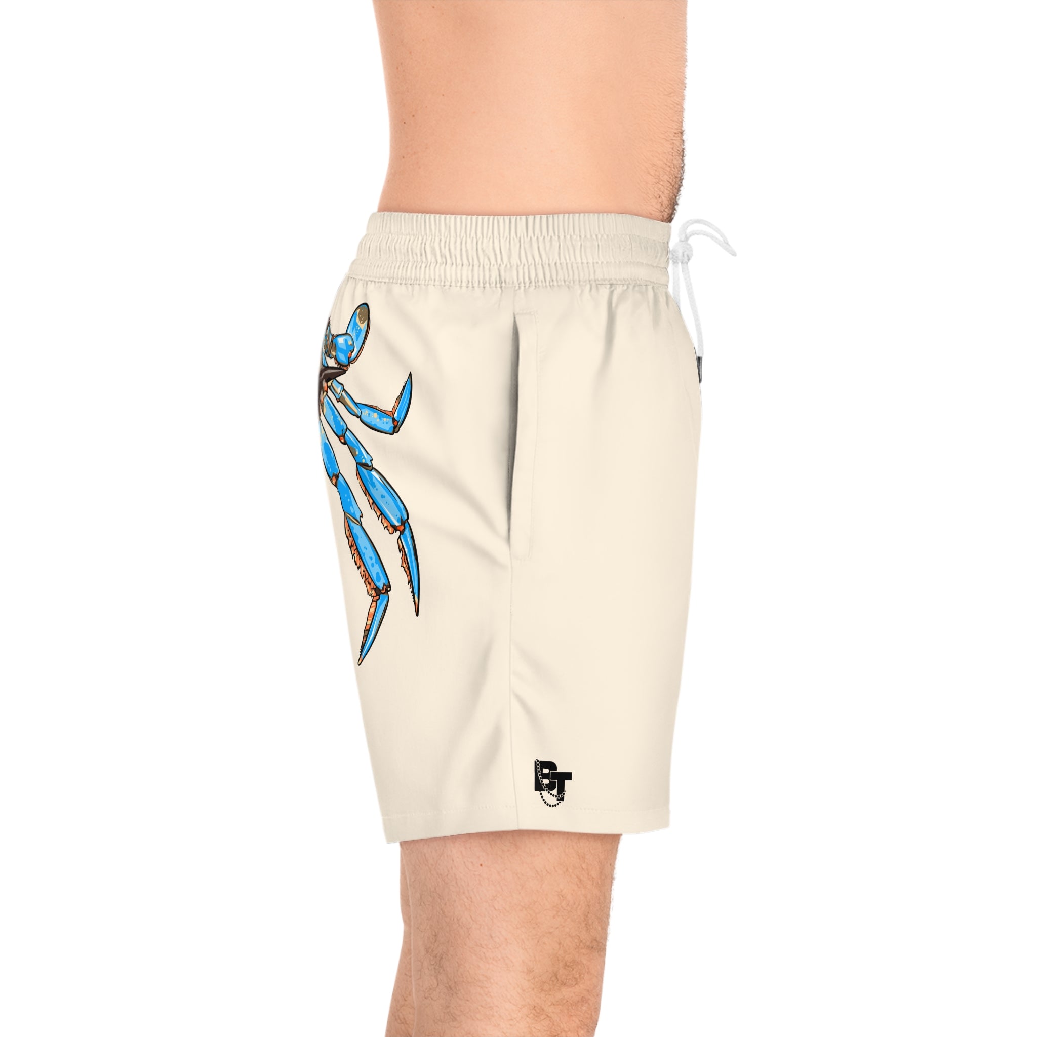 Blue Crab Graphic Swim Shorts