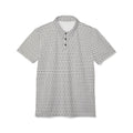 Classic Houndstooth Polo Shirt — All-Over Print
