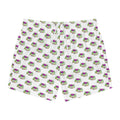 Mardi Gras Crab Pattern Swim Trunks