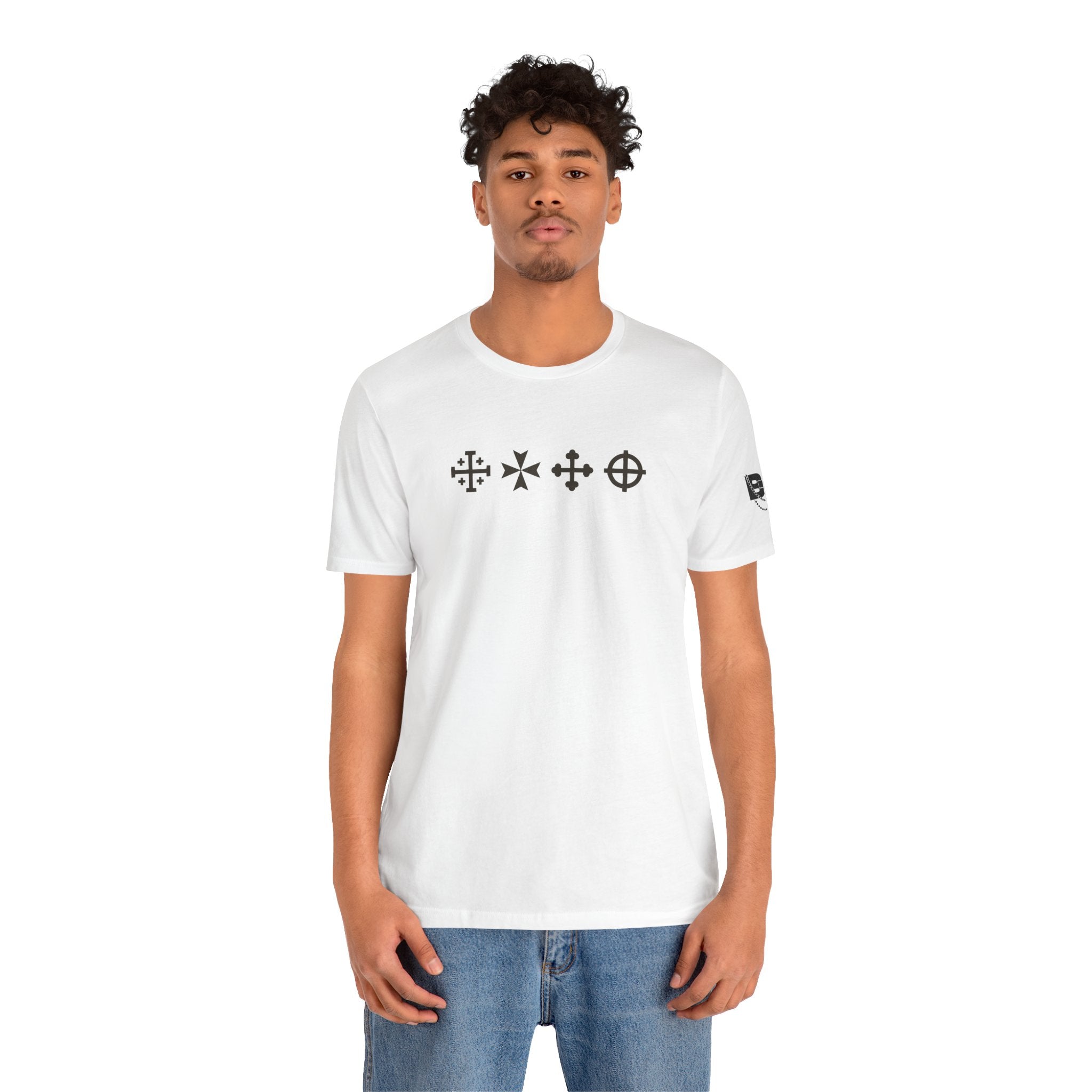 Four Crosses Unisex Short Sleeve Tee