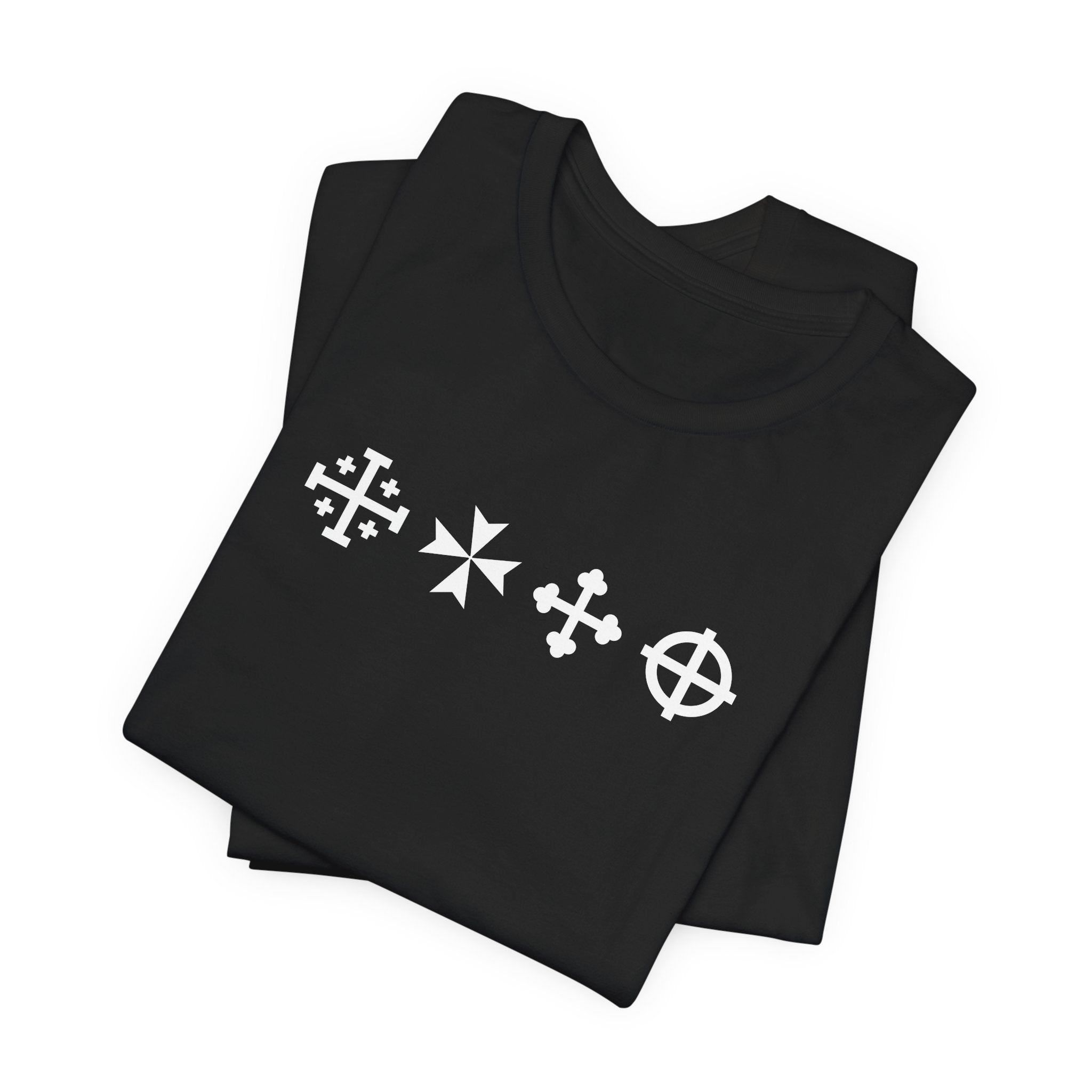 Four Crosses Unisex Short Sleeve Tee