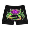 Mardi Gras Crab Graphic Swim Shorts