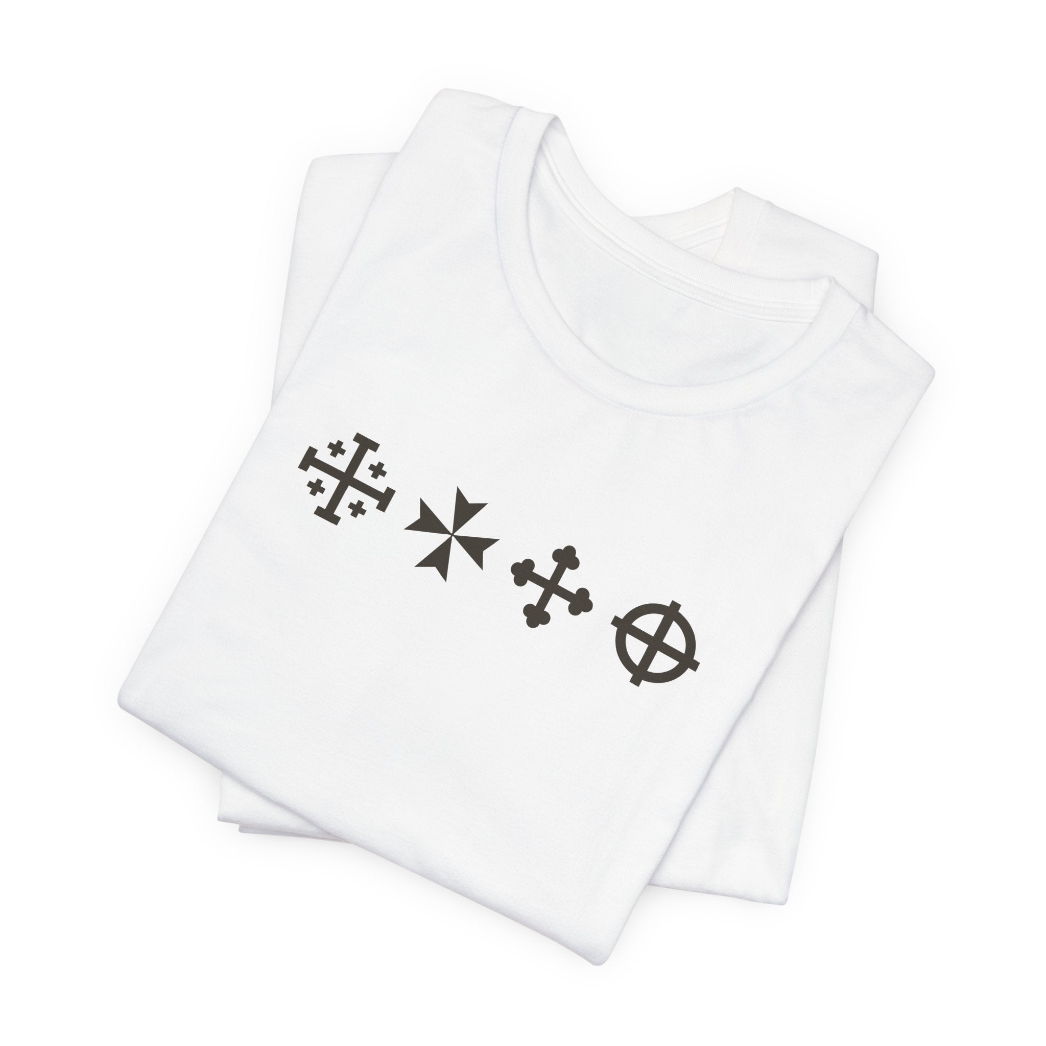 Four Crosses Unisex Short Sleeve Tee